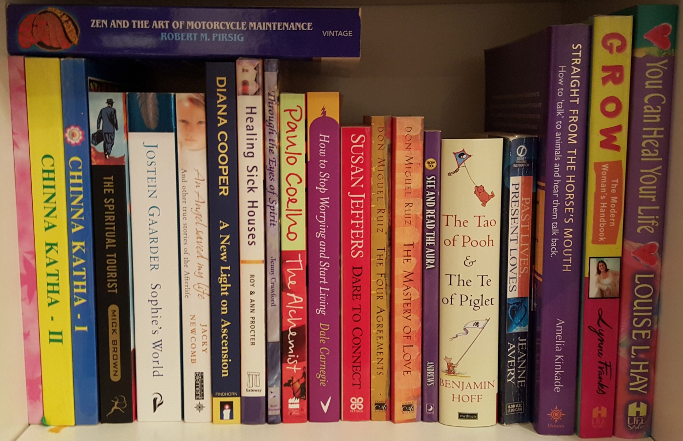 spiritual shelfie