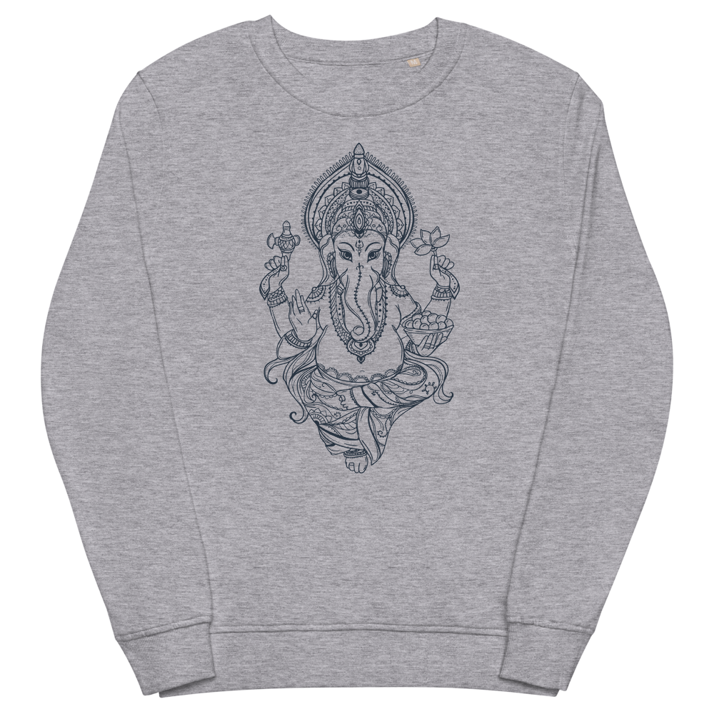 Ganesha | Organic Sweatshirt - Image 3