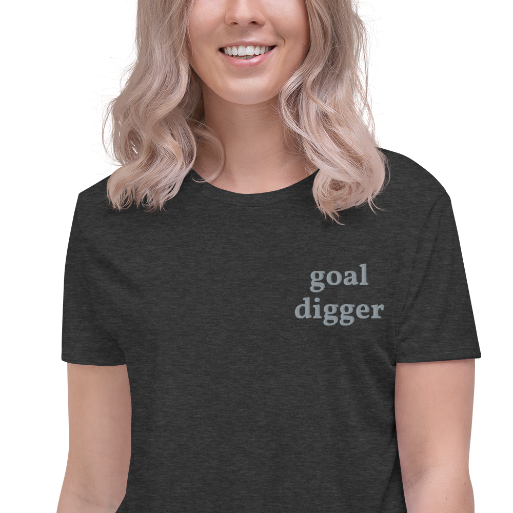 Goal Digger | Cropped Tee - Image 3