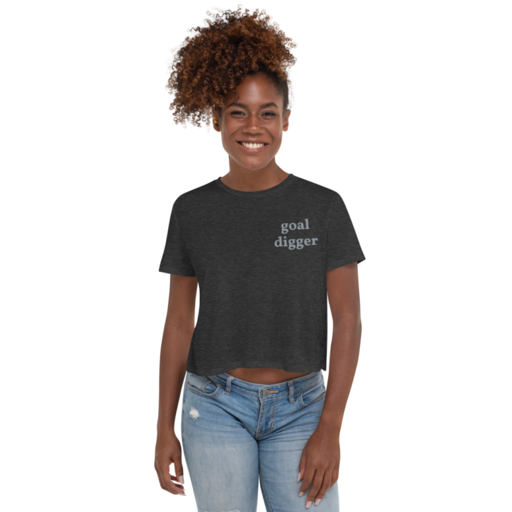 Goal Digger | Cropped Tee