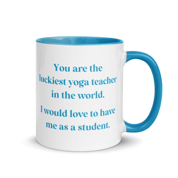 Luckiest Yoga Teacher | Ceramic Mug