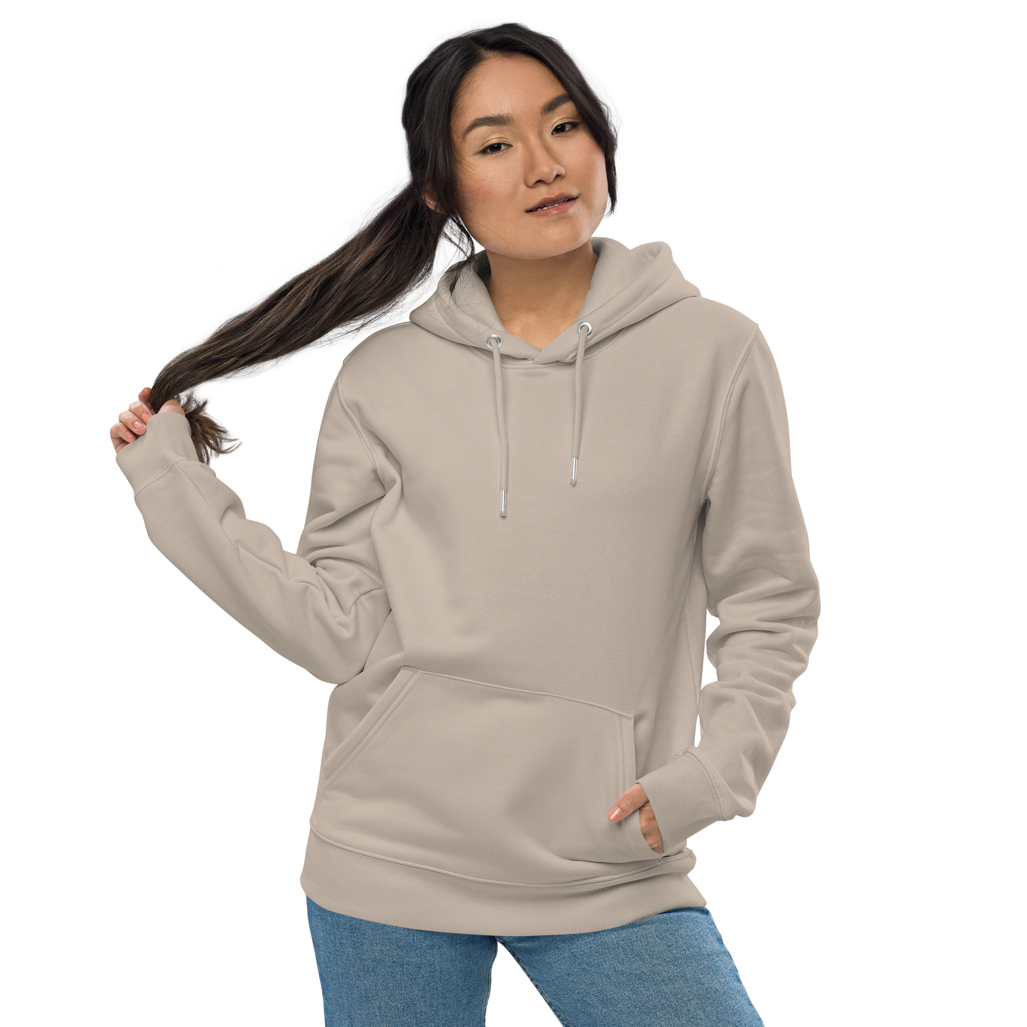 Never Look Back | Essential Eco Hoodie - Image 3