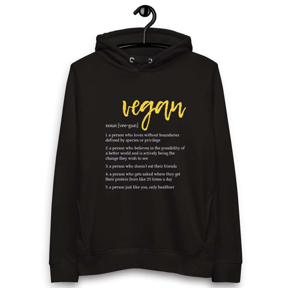 Vegan Definition | Unisex Hoodie - Image 3