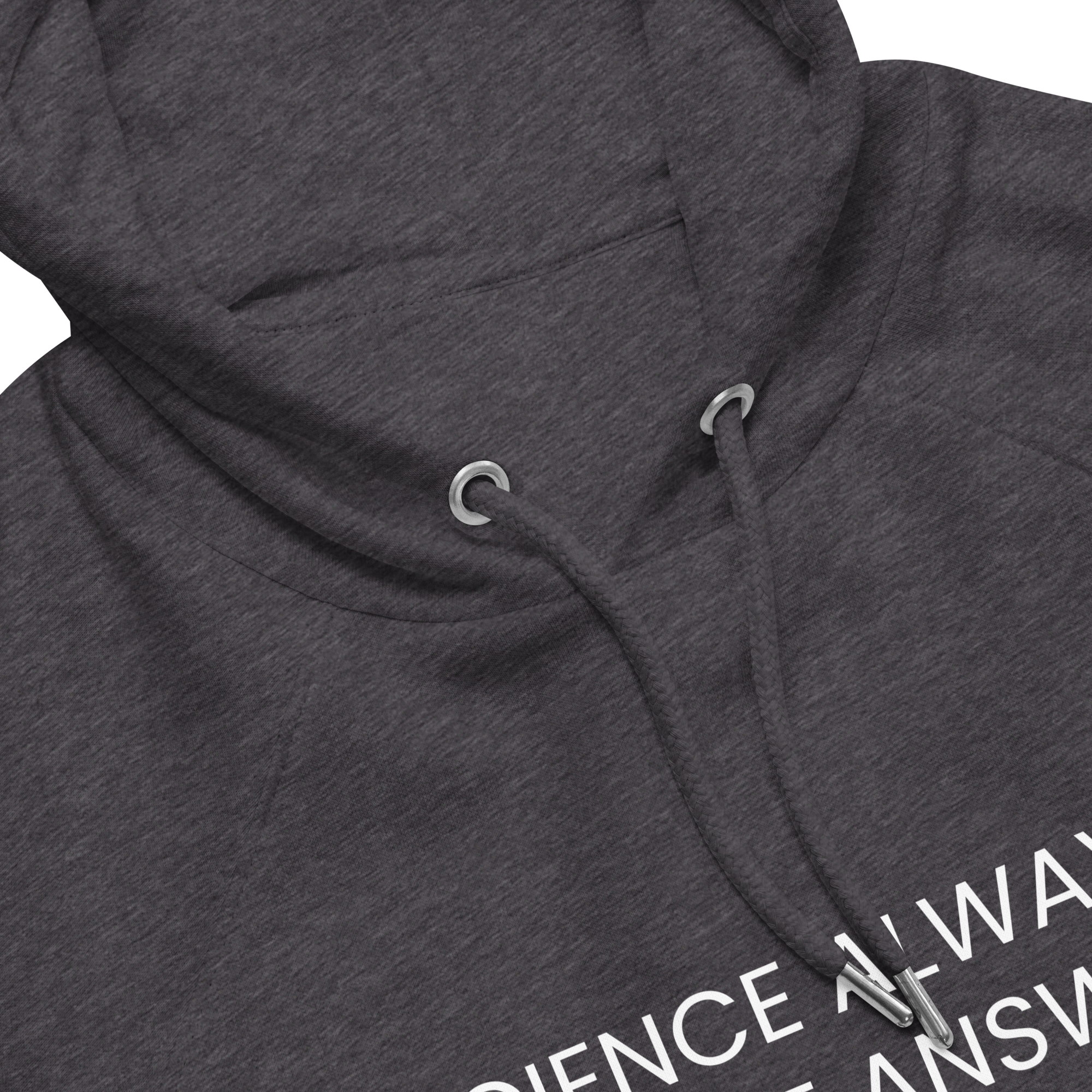 Science Always Has The Answer | Eco Raglan Hoodie - Image 3