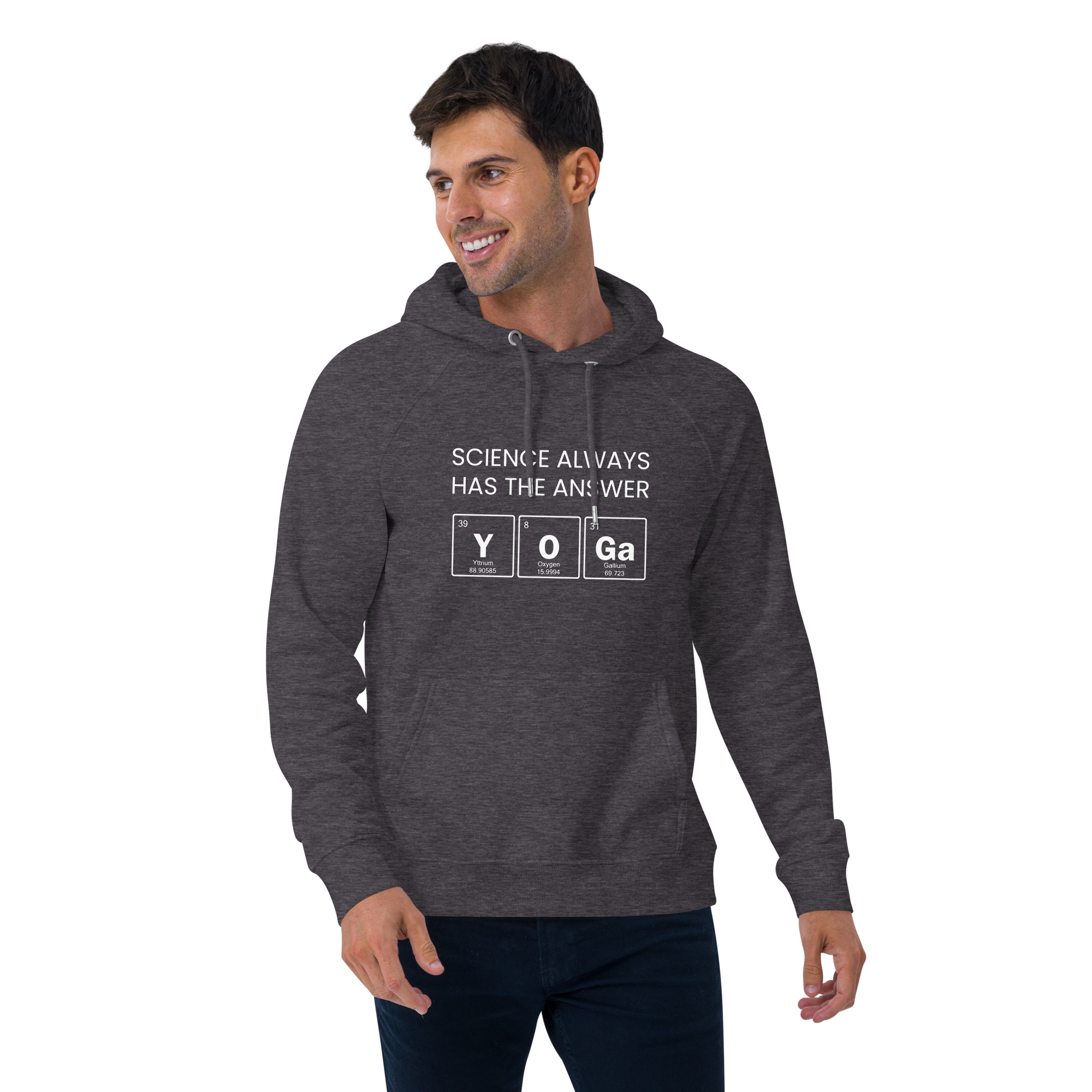 Science Always Has The Answer | Eco Raglan Hoodie - Image 2