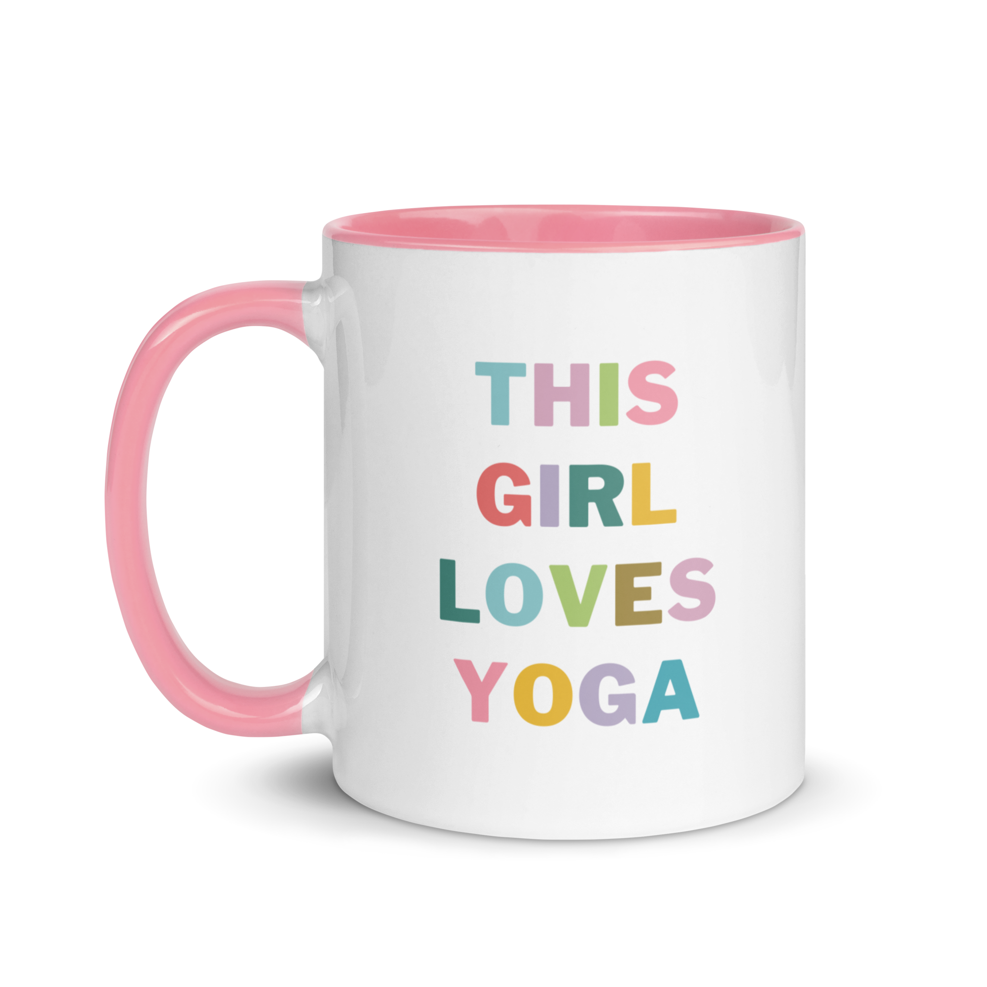 This Girl Loves Yoga | Ceramic Mug - Image 2