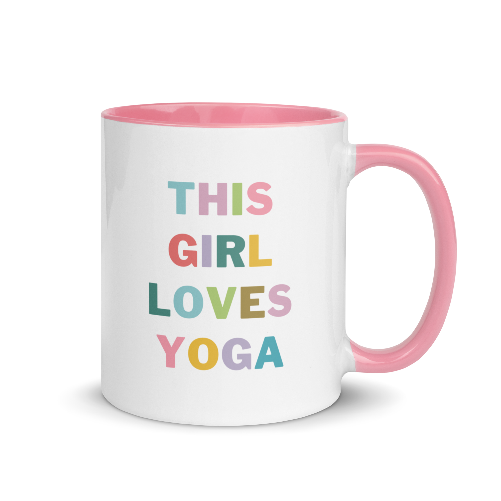 This Girl Loves Yoga | Ceramic Mug